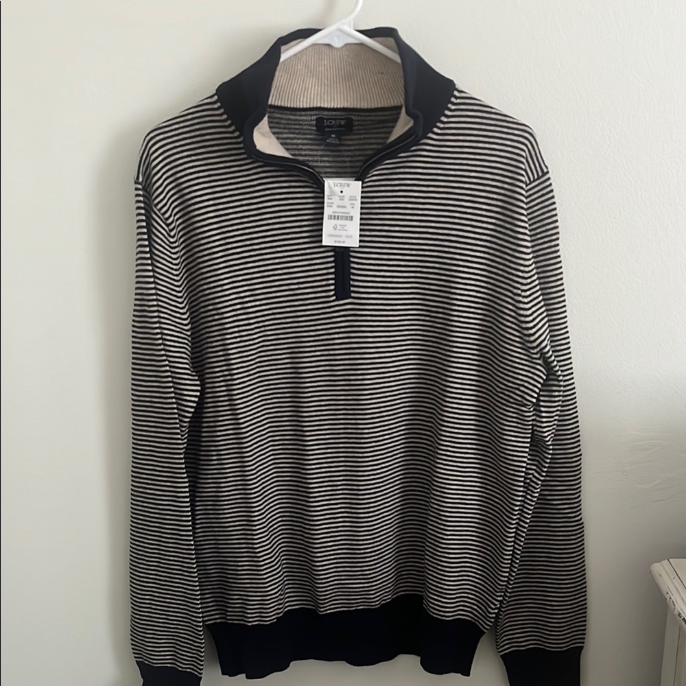 J. Crew Men’s Striped Pullover